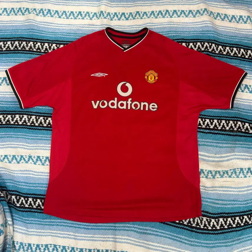 [BUNJANG] Umbro Manchester United 2000-2002 Home Ruud van Nistelrooy Jersey XL / 엄브로 00-02 맨체스터유나이티드 홈 반니스텔루이 유니폼