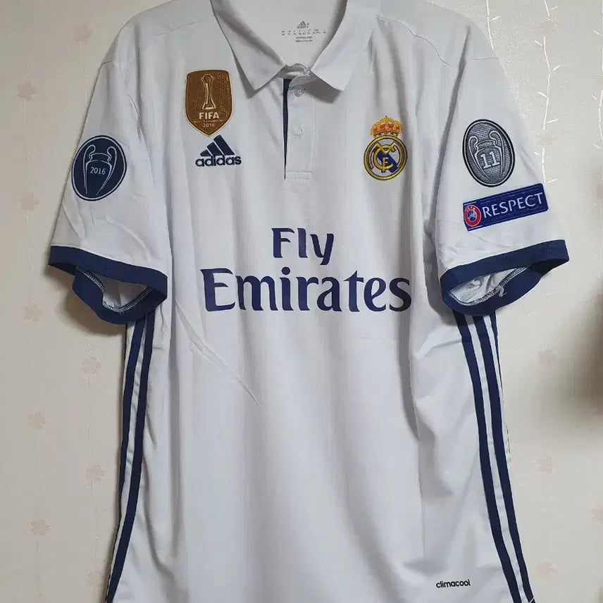[BUNJANG] Real Madrid 16/17 Champions League Jersey XL / 레알마드리드 16/17 크로스 챔스 유니폼