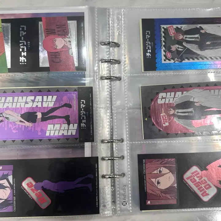 [BUNJANG] Chainsaw Man The Movie: Reze Arc Hologram Sticker Set (9 Types) / 체인소맨 레제편 홀로그램 스티커 9종 세트