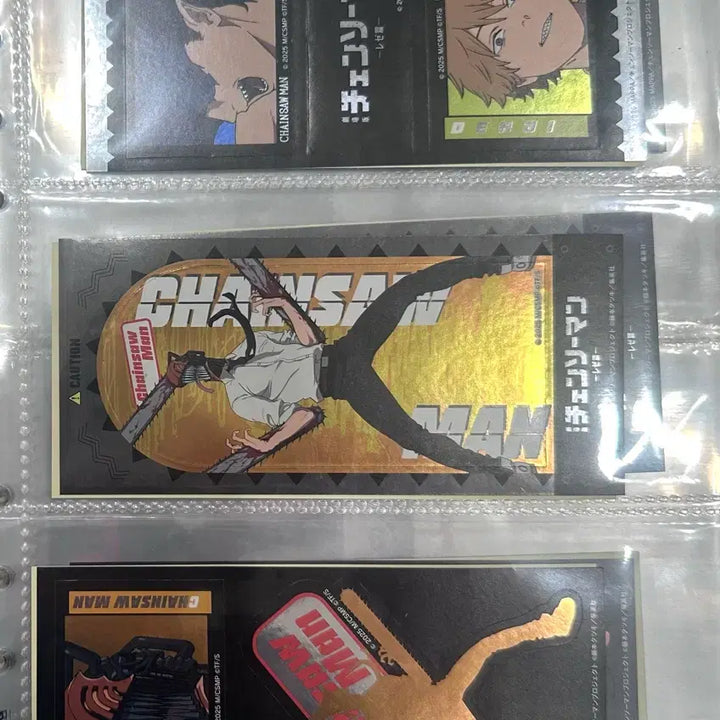 [BUNJANG] Chainsaw Man The Movie: Reze Arc Hologram Sticker Set (9 Types) / 체인소맨 레제편 홀로그램 스티커 9종 세트
