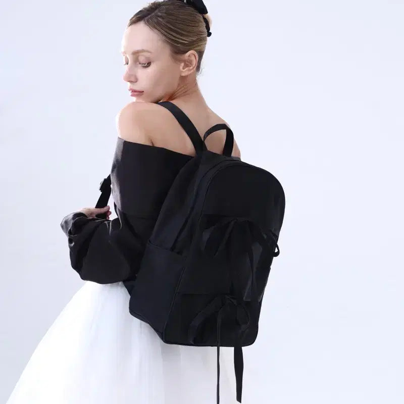 [BUNJANG] Perseine Ribbon Backpack / 퍼제인 리본 백팩