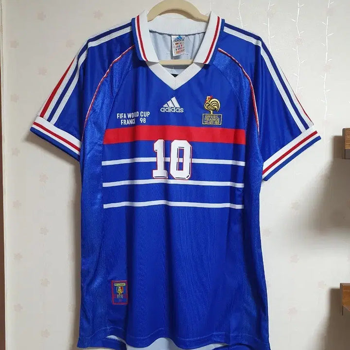 [BUNJANG] France 98 World Cup Zidane National Team Jersey XL / 프랑스 98월드컵 지단 국가대표 유니폼