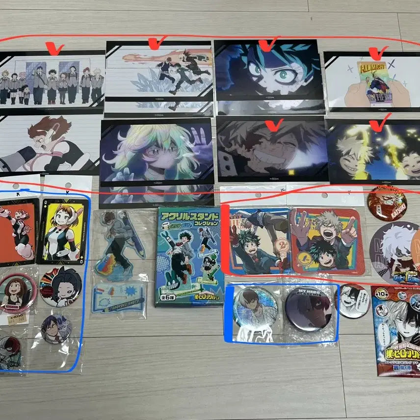[BUNJANG] My Hero Academia Shibuya Mark City Exclusive Postcard &amp; Can Badge - Bakugo / (매우 희귀) 나히아 히로아카 시부야 마크시티 특전 엽서 바쿠고 캔뱃지
