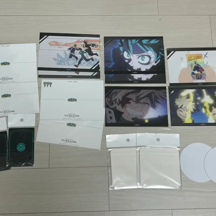 [BUNJANG] My Hero Academia Shibuya Mark City Exclusive Postcard &amp; Can Badge - Bakugo / (매우 희귀) 나히아 히로아카 시부야 마크시티 특전 엽서 바쿠고 캔뱃지