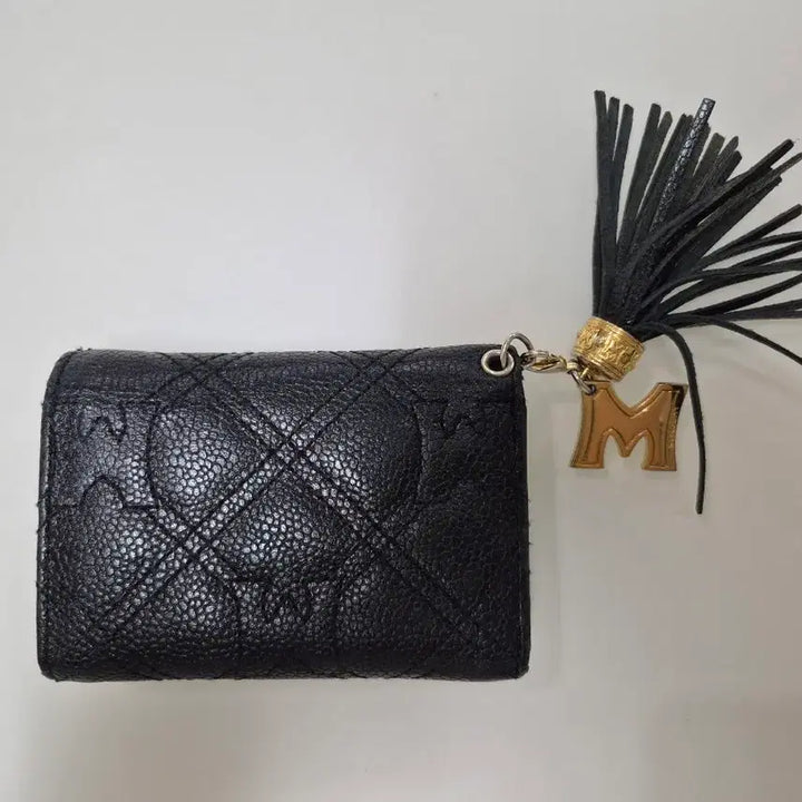 [BUNJANG] Metrociti Quilting Card Wallet Black / 메트로시티 퀼팅 카드 지갑 블랙