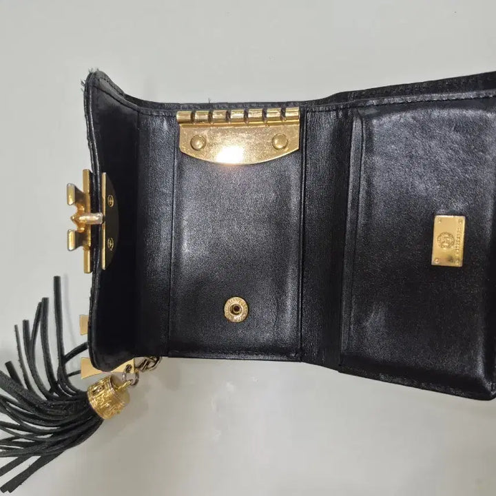 [BUNJANG] Metrociti Quilting Card Wallet Black / 메트로시티 퀼팅 카드 지갑 블랙