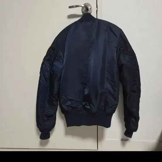 [BUNJANG] Alpha Industries MA-1 NASA Flight Jacket Navy Blue / 알파인더스트리 MA-1 NASA 나사 항공점퍼 네이비 블루 헐값
