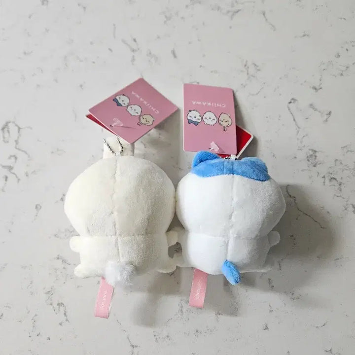 [BUNJANG] Monchichi Hachware Usagi 2-Type Set / 먼작귀 콩눈 하치와레 우사기 2종 세트 새상품
