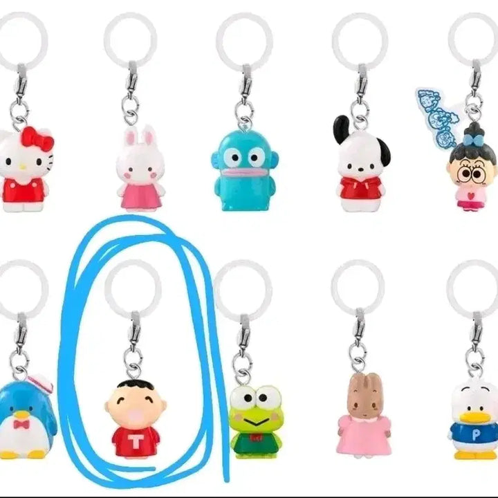 [SOLD OUT] 산리오 타보 카드, 스티커 가챠 굿즈 4종 세트