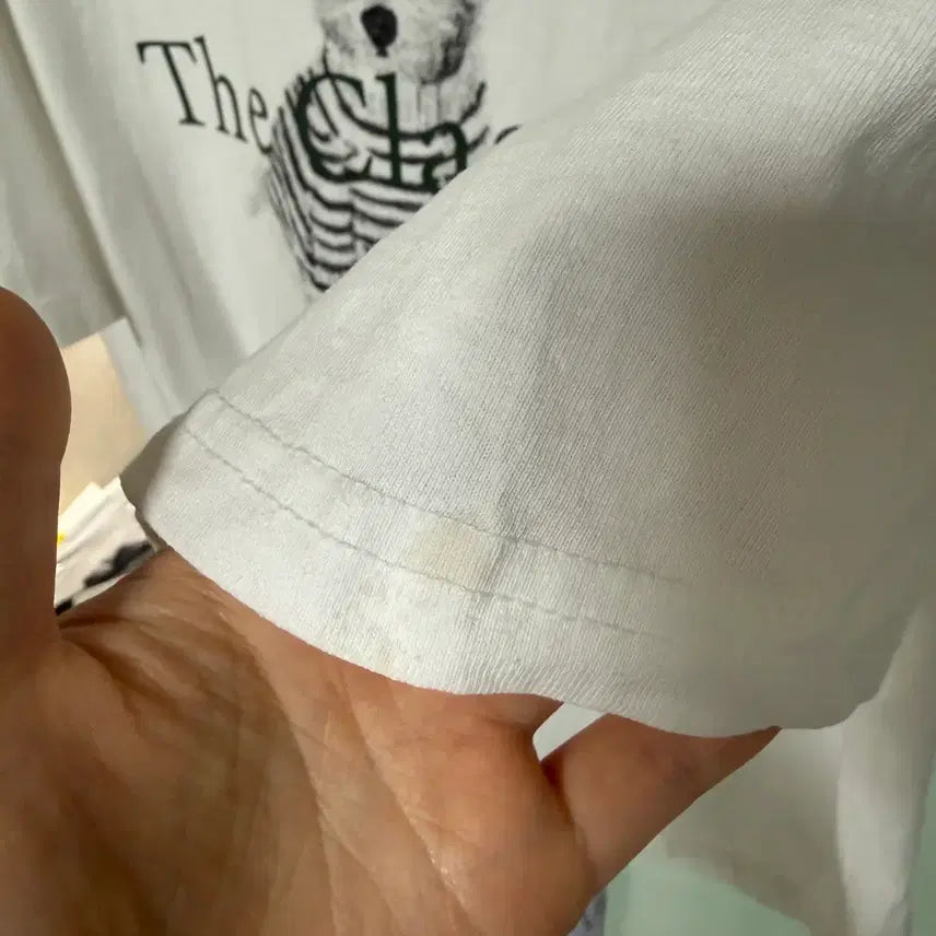 [BUNJANG] Dog Print Oversized Short Sleeve T-Shirt / 강아지 프린팅 오버핏 반팔티셔츠