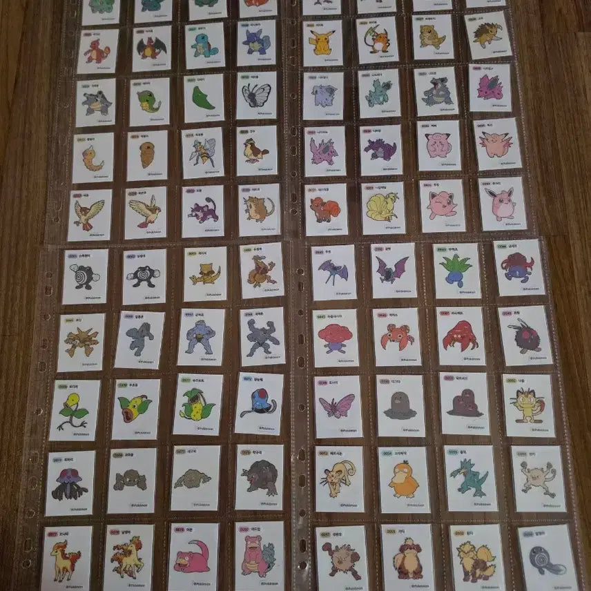 [BUNJANG] Pokemon Stickers (1st &amp; 2nd Gen) - 158/159 (1st Gen), 114/116 (2nd Gen) / 포켓몬 띠부씰 1세대 159종중 158종 2세대 114종 일괄판매합니다