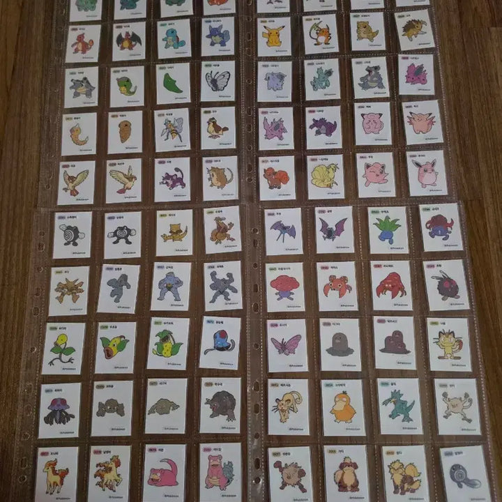 [BUNJANG] Pokemon Stickers (1st &amp; 2nd Gen) - 158/159 (1st Gen), 114/116 (2nd Gen) / 포켓몬 띠부씰 1세대 159종중 158종 2세대 114종 일괄판매합니다