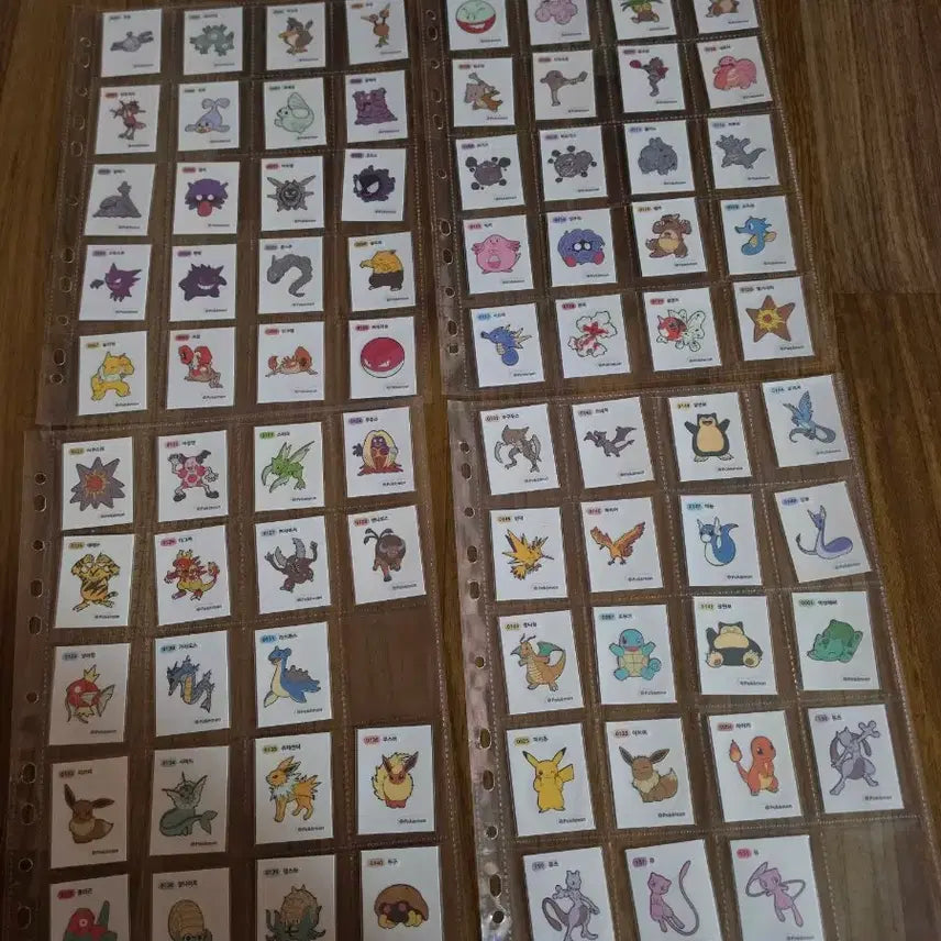 [BUNJANG] Pokemon Stickers (1st &amp; 2nd Gen) - 158/159 (1st Gen), 114/116 (2nd Gen) / 포켓몬 띠부씰 1세대 159종중 158종 2세대 114종 일괄판매합니다