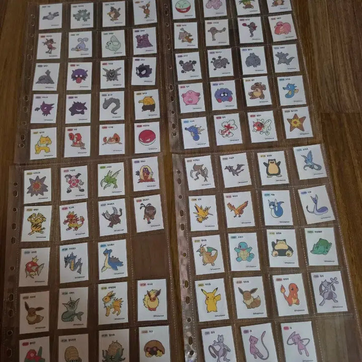 [BUNJANG] Pokemon Stickers (1st &amp; 2nd Gen) - 158/159 (1st Gen), 114/116 (2nd Gen) / 포켓몬 띠부씰 1세대 159종중 158종 2세대 114종 일괄판매합니다