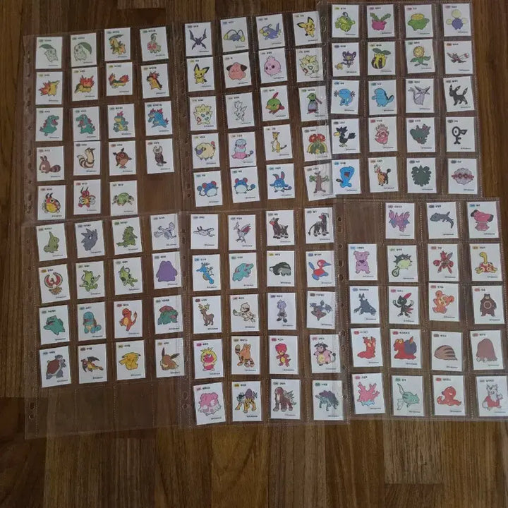 [BUNJANG] Pokemon Stickers (1st &amp; 2nd Gen) - 158/159 (1st Gen), 114/116 (2nd Gen) / 포켓몬 띠부씰 1세대 159종중 158종 2세대 114종 일괄판매합니다
