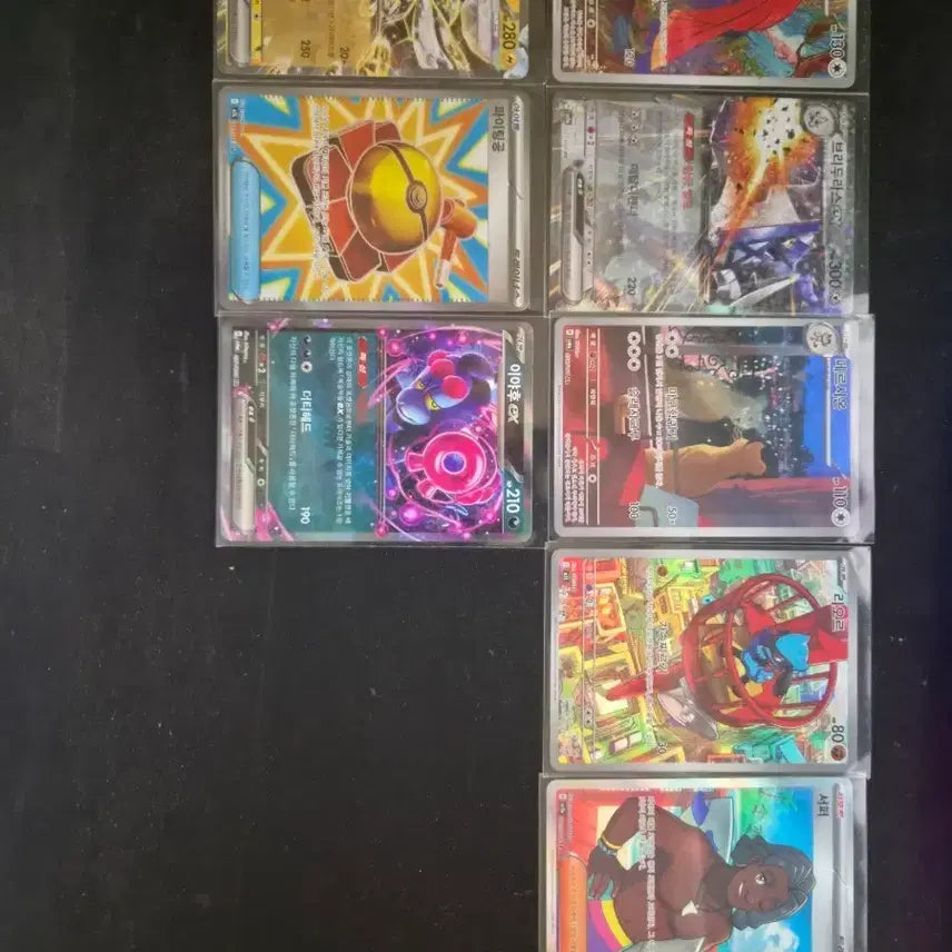 [BUNJANG] Pokemon Trading Cards - Various Pokemon (Wuggle, Broozly EX, etc.) / 포켓몬카드 판매 (워글[AR], 부르르룸EX[RR], 파이팅공[SR] 등