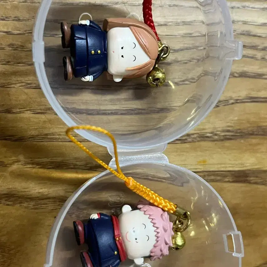 [BUNJANG] Jujutsu Kaisen Yuji Itadori &amp; Nobara Kugisaki Kitanklub Mascot Keychain Bundle Set / 주술회전 이타도리 유지, 쿠기사키 노바라 키탄클럽 마스코트 키링 일괄