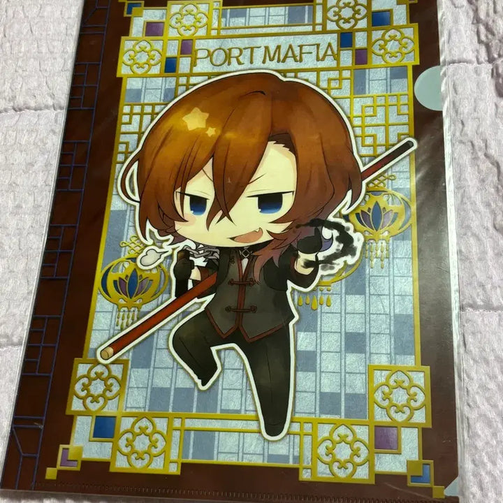 [BUNJANG] Bungo Stray Dogs Chuuya Akutagawa Chinese Style Clear File / 문스독 츄야 아쿠타가와 중화풍 클리어 파일