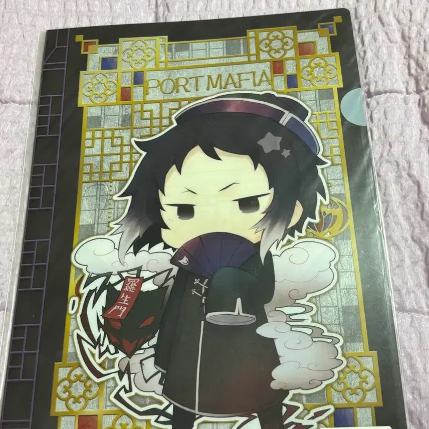 [BUNJANG] Bungo Stray Dogs Chuuya Akutagawa Chinese Style Clear File / 문스독 츄야 아쿠타가와 중화풍 클리어 파일