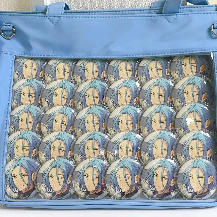 [BUNJANG] Ensemble Stars! HiMERU Ita Bag with 30 Can Badges / 앙스타 히메루 HiMERU 이타백 판매