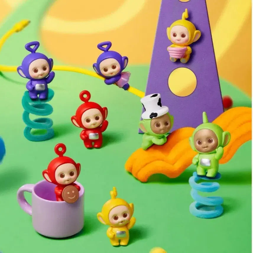 [BUNJANG] Miniso Teletubbies 6 Figure Bundle Set / 미니소 텔레토비 피규어 6종 일괄