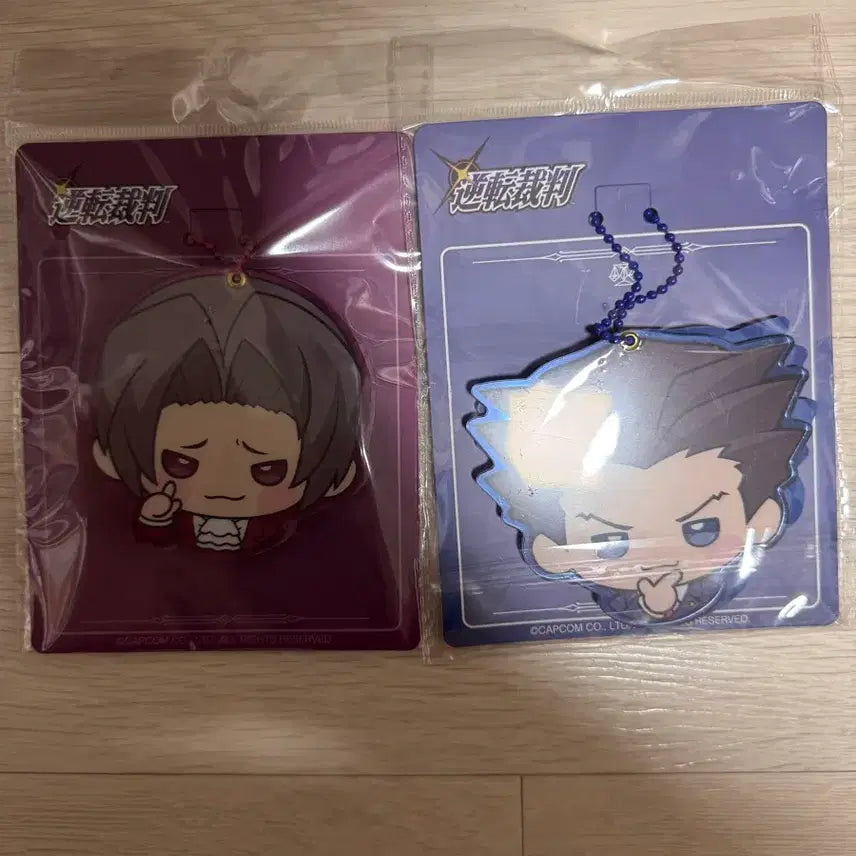 [BUNJANG] Ace Attorney Good Smile Naruhodo Mitsurugi Acrylic Mirror Set / 역전재판 굿스마일 나루호도 미츠루기 아크릴 미러 세트