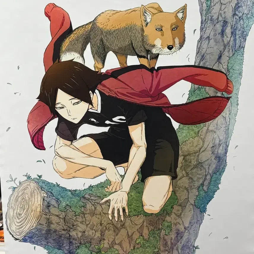 [BUNJANG] Haikyu!! Rintaro Suna Barefoot Tapestry / 하이큐 스나 린타로 맨발 테피스트리