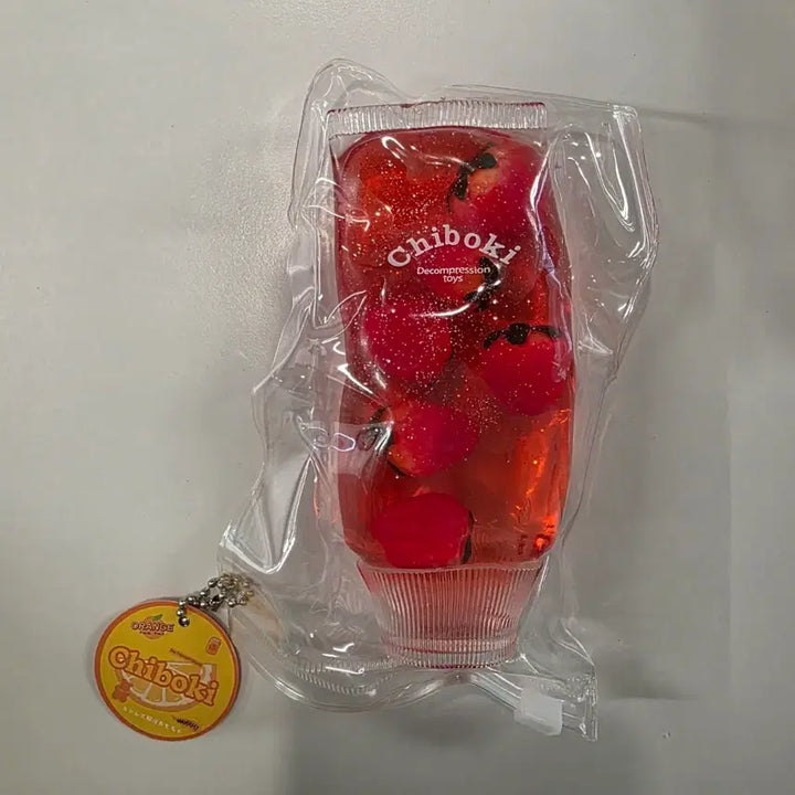 [BUNJANG] Strawberry Squishy Toy / 샤오홍슈 치보키 딸기 말랑이 슬랑이 새제품