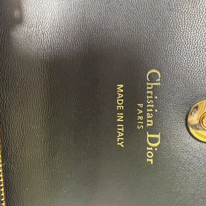 [BUNJANG] Dior Caro Glycine Supple Cannage Card Holder Black / 디올 카로 글리신 서플 까나쥬 카드지갑 블랙