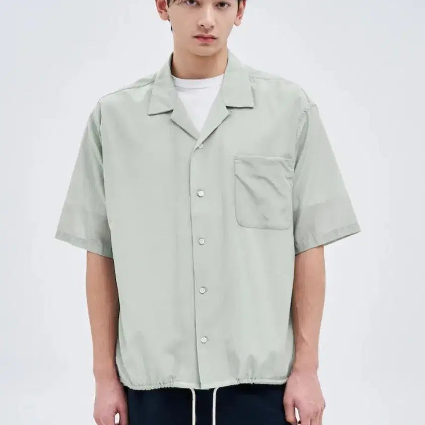 [BUNJANG] nanamica Oversized Open Collar Shirt L / [새상품] 일본 나나미카 오버핏 셔츠 정식발매판