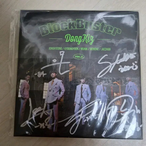 [BUNJANG] DKZ Blockbuster Vol.2 Album Signed Photocard / 동키즈 Blockbuster Vol.2 앨범 친필 싸인 포토카드