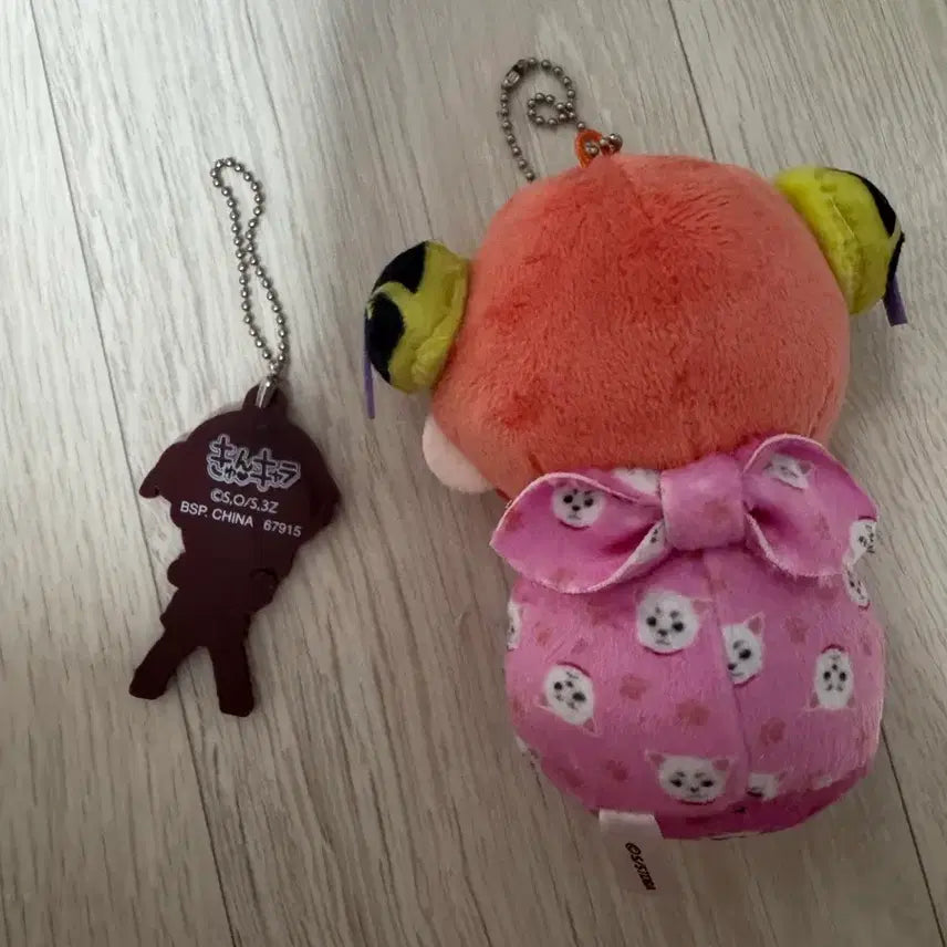 [BUNJANG] Gintama Kagura Plush and Acrylic Charm Set / 은혼 카구라 누이 아크릴 세트