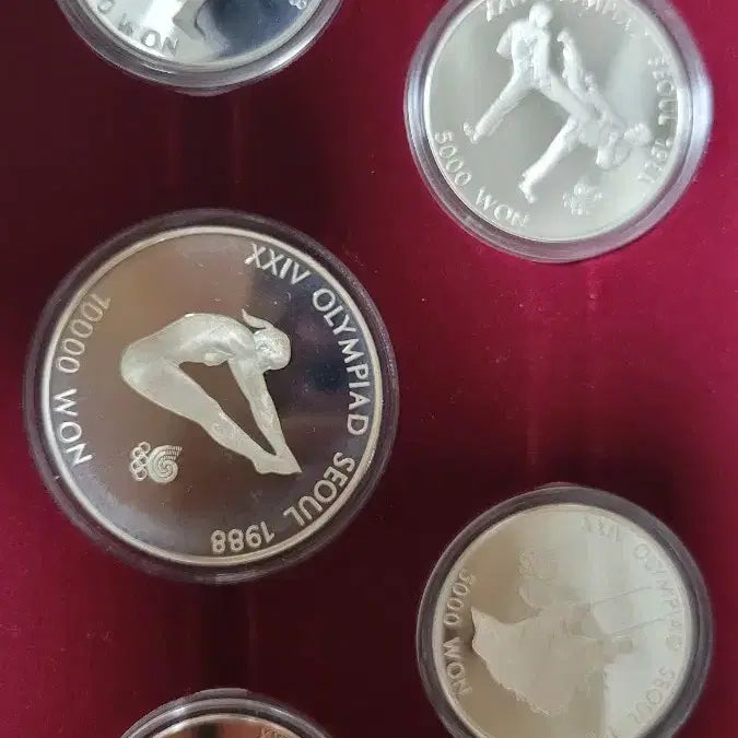 [BUNJANG] 1988 Seoul Olympics Commemorative Coin Set (2oz Sterling Silver) / 88 서울 올림픽 기념주화 세트(순은2온스)