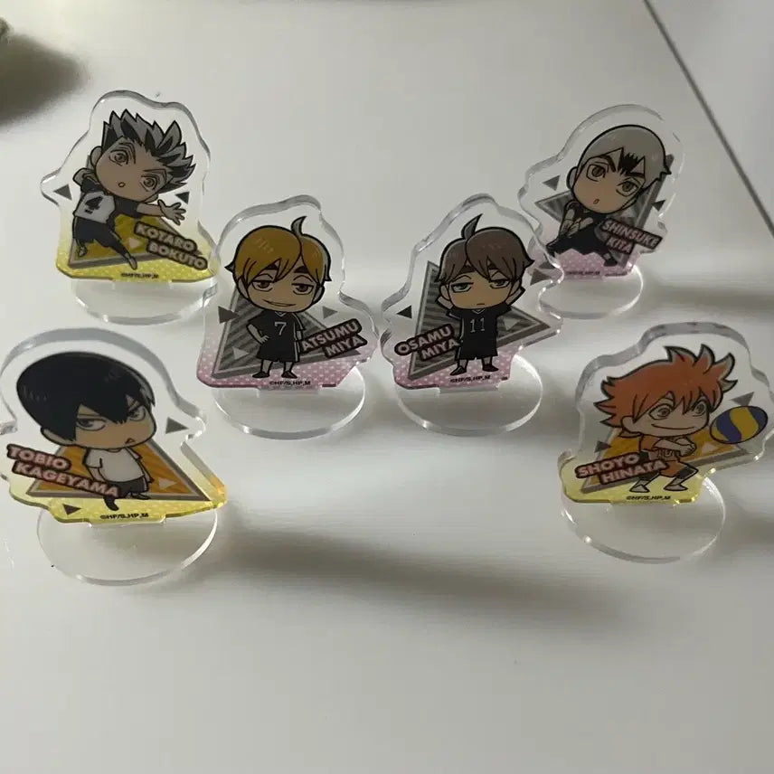 [BUNJANG] Haikyuu!! Mini Acrylic Stand (Bundle Set, Unsealed) / <일괄>필름제거안함 하이큐 미니 아크릴스탠드