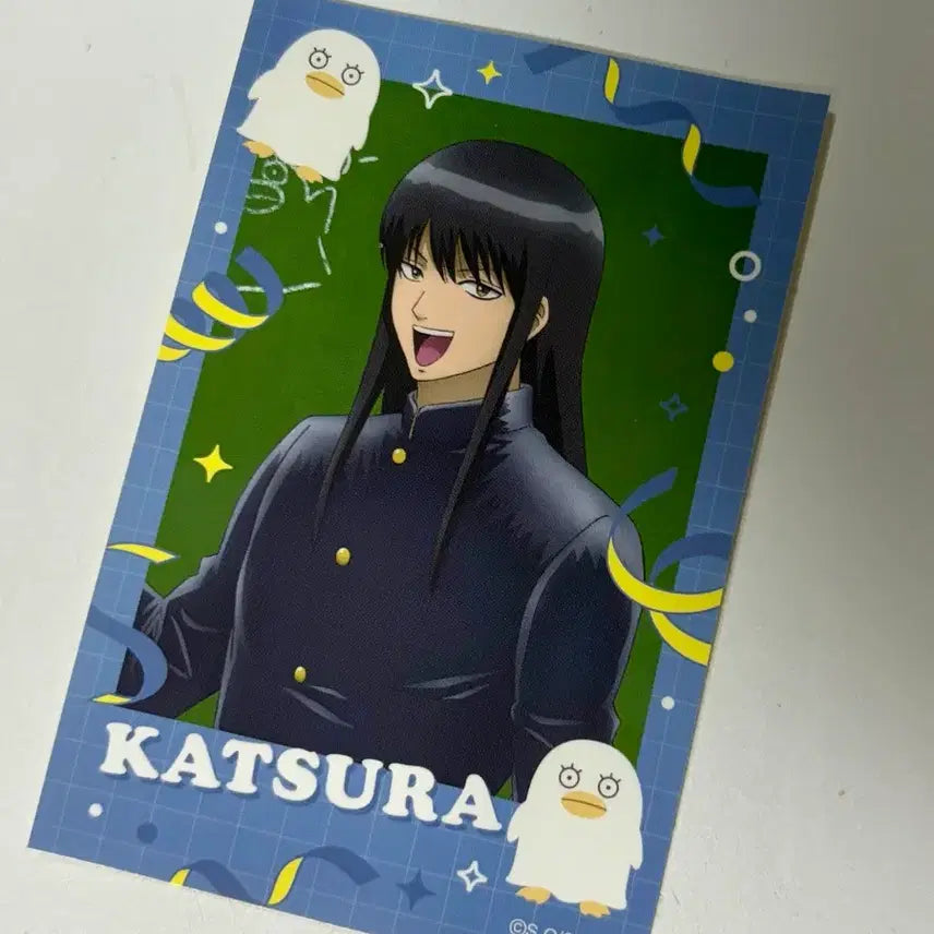 [BUNJANG] Gintama Katsura Polaroids Stickers / 은혼 즈라 카츠라 폴라 스티커 삼젯