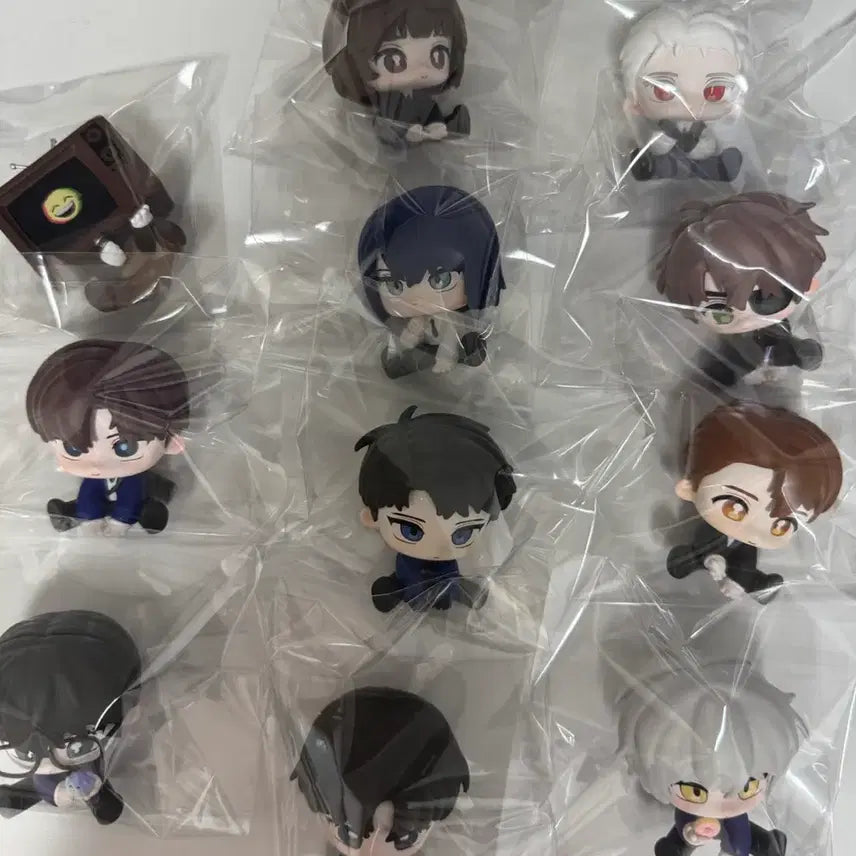 [BUNJANG] Kaidam Chulgeun Figure B Set (Hidden) Bundle Set / [괴출] 괴담출근 모두앉아 피규어 B세트(히든)일괄판매