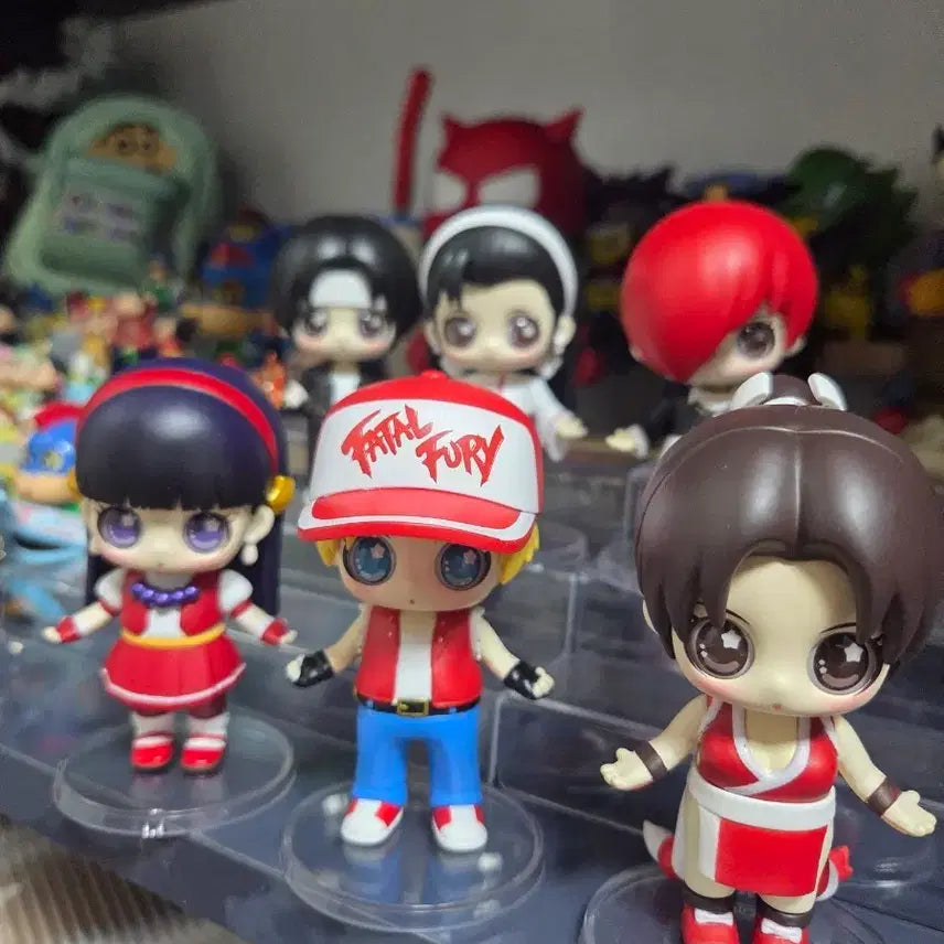 [BUNJANG] King of Fighters Kirapika 6-Figure Full Set / 킹오브파이터 키라피카 피규어 6종 풀세트 kof