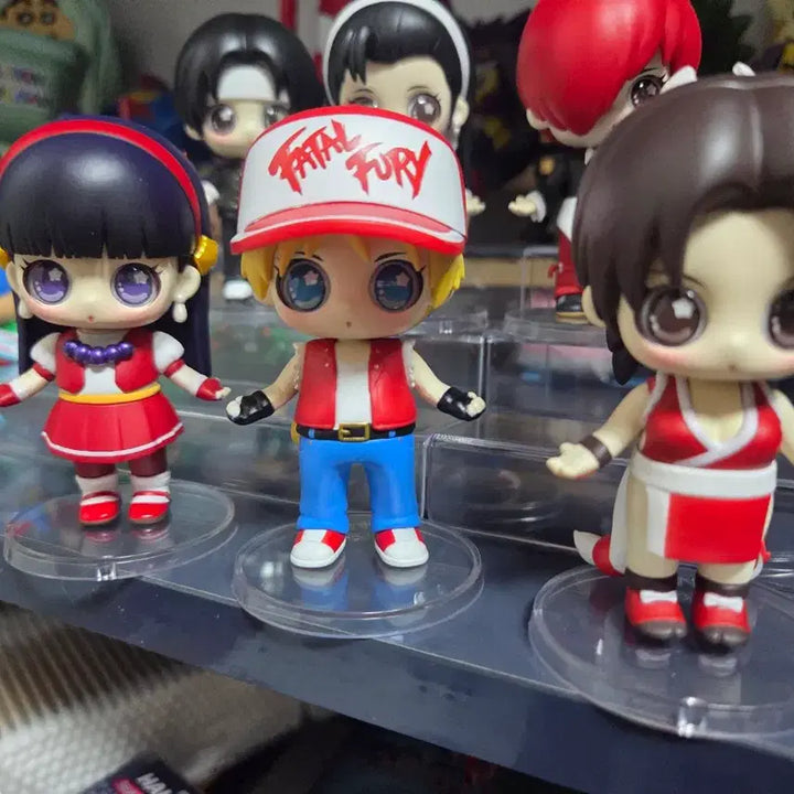 [BUNJANG] King of Fighters Kirapika 6-Figure Full Set / 킹오브파이터 키라피카 피규어 6종 풀세트 kof