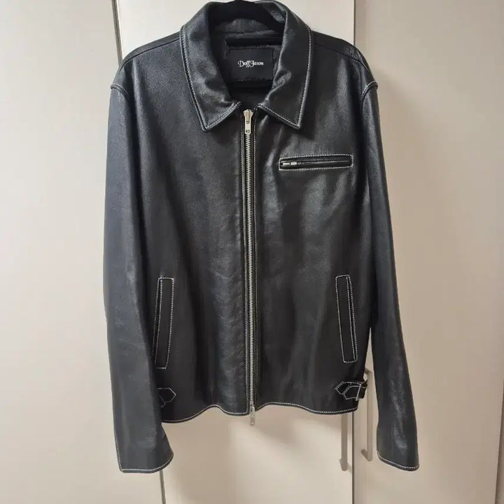 [SOLD OUT] 도프제이슨 램스킨 가죽자켓 xl