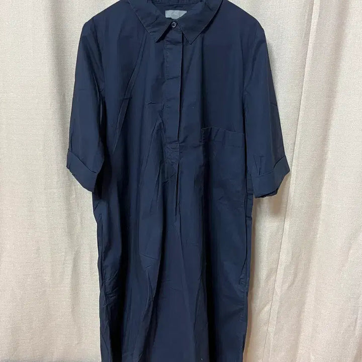 [BUNJANG] COS Navy Shirt Dress EUR 38 / COS 네이비 셔츠 원피스 EUR 38