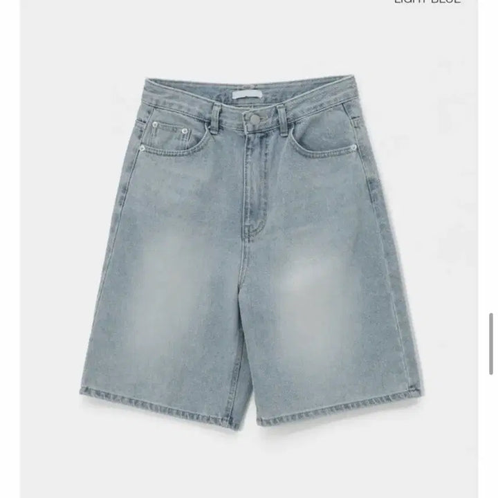 [BUNJANG] Black Up Ronmax Bermuda Denim Pants Light Blue S Size / 블랙업 론맥스 버뮤다 데님팬츠 연청 s사이즈