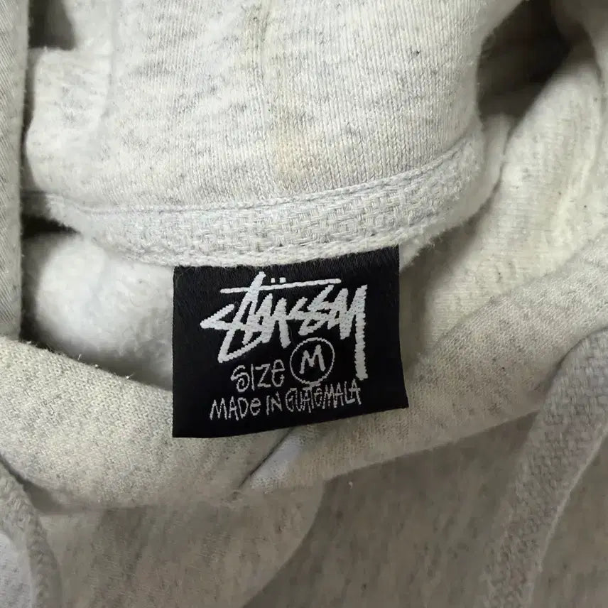 [BUNJANG] Stussy Hooded Sweatshirt Ash Heather M / 정품) 스투시후드티 애쉬헤더 M