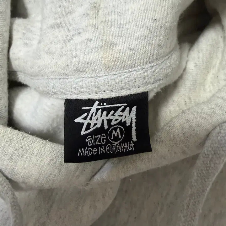 [BUNJANG] Stussy Hooded Sweatshirt Ash Heather M / 정품) 스투시후드티 애쉬헤더 M