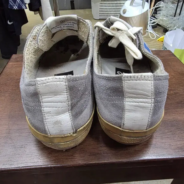 [BUNJANG] Golden Goose V-Star 2 Sneakers Gray / [37]골든구스 브이스타2 스니커즈