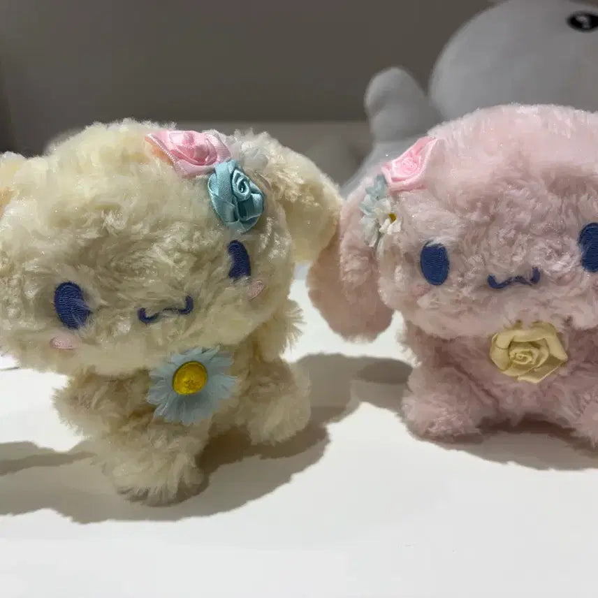 [BUNJANG] Sanrio Cinnamoroll Plush Doll Set (Rare, Classic) / 희귀 산리오 시나모롤 인형 3종 세트 고전