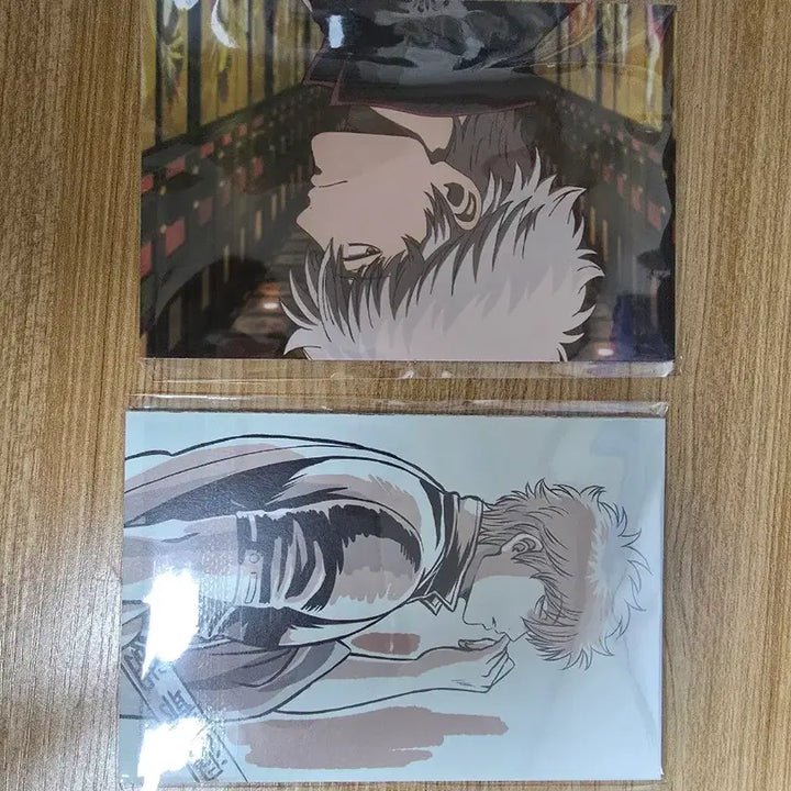 [BUNJANG] Gintama Yoshwara Hot Spring Arc Resolution Agency Support Message Ending Illustration Accordion Postcard Special / 은혼 요시와라 대염상 해결사 응원메세지 엔딩 일러스트 아코디언 엽서 특전