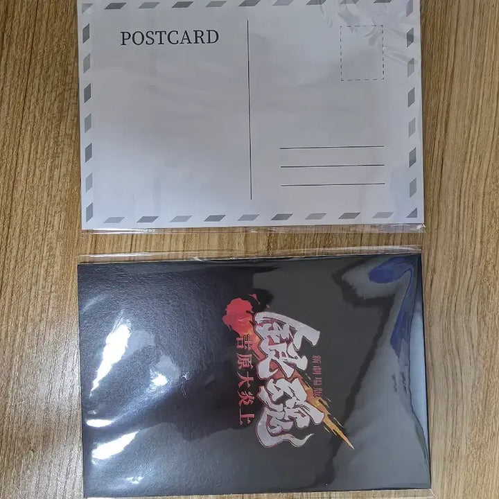 [BUNJANG] Gintama Yoshwara Hot Spring Arc Resolution Agency Support Message Ending Illustration Accordion Postcard Special / 은혼 요시와라 대염상 해결사 응원메세지 엔딩 일러스트 아코디언 엽서 특전