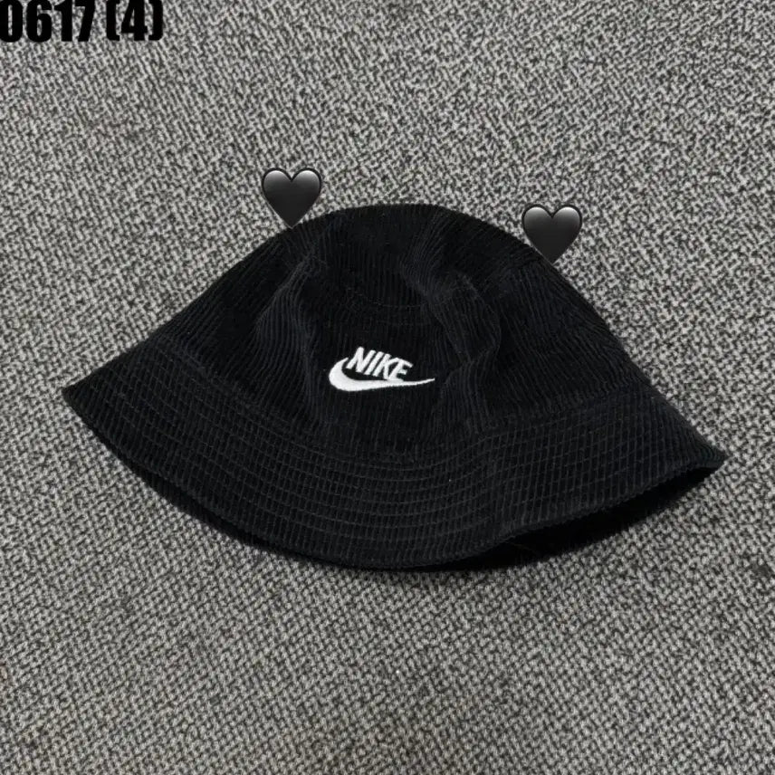 [BUNJANG] Nike Black Bucket Hat / [S/M] 나이키 | 블랙 버킷햇 (빈티지 0617)