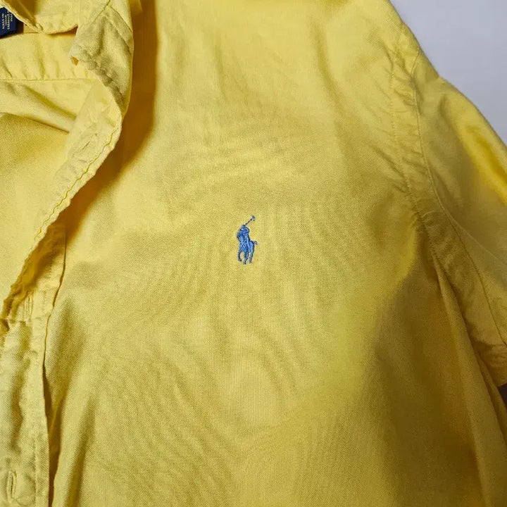 [SOLD OUT] 폴로 랄프로렌 셔츠 옐로우 custom fit XL