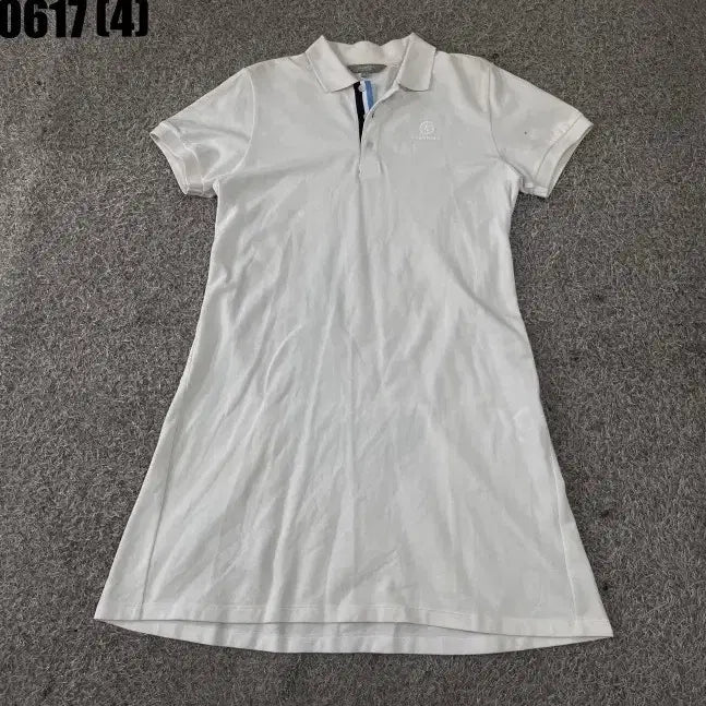 [BUNJANG] Beanpole Collar Short Sleeve Dress White Size 95 / 빈폴 카라 반팔 원피스 95 0617